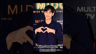 Kim Soohyun korean drama list 2024😌kimsoohyun kdrama cdrama kdramalovers youtube shorts [upl. by Miquela]