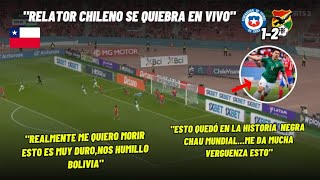 Relator Chileno destrozado  Chile vs Bolivia 21 [upl. by Tolley]