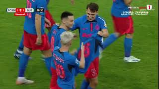 GOOOL FCSB Tavi Popescu şut perfect din lovitură liberă [upl. by Roxi]