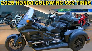 2025 New Honda Goldwing CSC Trike Has Been Announced A Perfect Blend of Luxury and Stability [upl. by Attaymik]