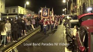 Quilly True Blues FB  Downshire Guiding Star FB Parade 2021 [upl. by Hazard]