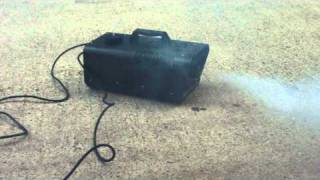 Techno 400 Black Fog Machine [upl. by Imelida]