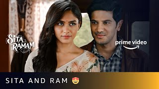 Sita Ramam  The Cutest Couple ❤️ primevideo [upl. by Chill]