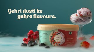 Mixed Berries for notsosweet dosti  NIC Ice Creams [upl. by Corette]