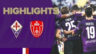 Fiorentina v Monza 31 MATCH HIGHLIGHTS  201920 COPPA ITALIA [upl. by Juliana]