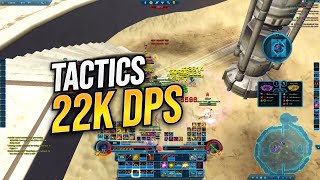 22k DPS Arena  Tactics Vanguard  Patch 751  SWTOR PVP Gameplay 2024 [upl. by Elwood203]