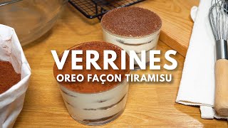 Verrine Oreo façon tiramisu facile et gourmande  🍮 [upl. by Arreyt]