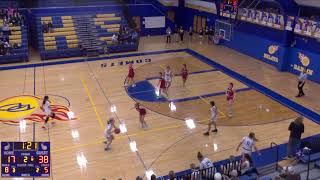 DelavanDarien High School vs Brodhead High School Womens JV Basketball [upl. by Basilius]