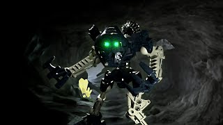 LEGO ONUA vs BOHROK BIONICLE BLENDER ANIMATION [upl. by Tirma]