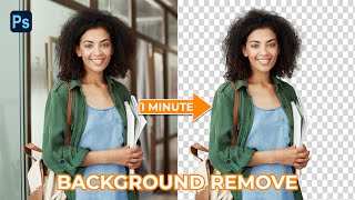 How to Remove Background in Photoshop Fast amp Easy [upl. by Ludeman]