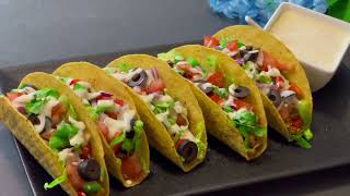 Chicken Tacos Recipe  Easy Homemade Mexican Tacos [upl. by Anen]