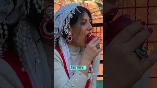 Iranian New Year Traditions rural village cooking food iran recipe समोसा viral countrygirl [upl. by Peedus]