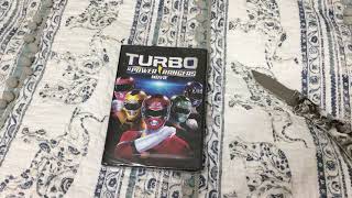 Unboxing Turbo A Power Rangers Movie 1997 DVD 91020 [upl. by Lladnarc]