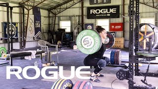 Home Gym Tour With Olympian Mattie Rogers [upl. by Osnofla]