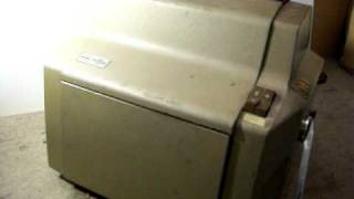 Vintage School Office Copier Mimeograph Machine [upl. by Yreneh]