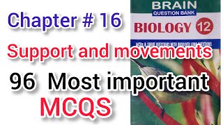 12th class biology chapter no 16 most important MCQsmost important MCQs [upl. by Drofla462]