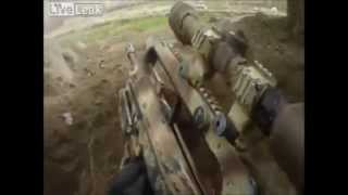 Intense firefight French Chasseurs Alpins vs Talibans [upl. by Atterys]