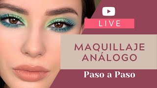 COMO REALIZAR UN MAQUILLAJE ANÁLOGO [upl. by Enaed]