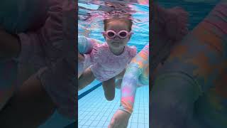 Swimming For Kids Swimming learntoswim swimmingclass underwater [upl. by Epolulot573]