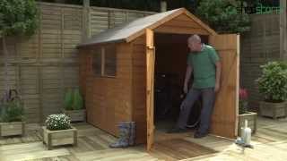 Durable Overlap Apex Garden Sheds With Dip Treatment from ShedPlus [upl. by Weidar]