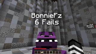 Puppet and Bonnie Are Bad At Droppers  Minecraft FNAF Roleplay [upl. by Berkeley813]