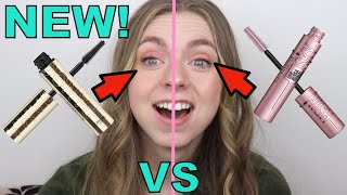 NEW LOreal Voluminous Panorama Mascara VS Maybelline Lash Sensational Sky High Mascara [upl. by Alyek]