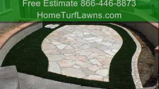 Artificial Grass Installation Pictures  HomeTurfLawnscom [upl. by Meuser269]