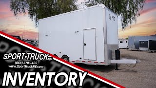 2023 ATC RoM900 22 Aluminum Stacker Trailer Vin230759  SportTruckRV [upl. by Ycrem133]