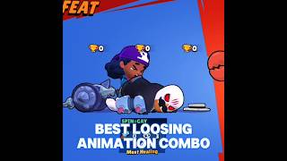 Best loosing animation combo shortsbrawl brawlstars updatenewbrawlerjujumemesbrawltalkshade [upl. by Mufi]