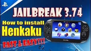 How To JaiLBreak PS Vita Version 374  Install HENKAKU Fast amp Easiest Tutorials Updated 2023 [upl. by Hackett]