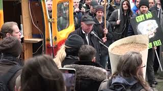 Demo Cannabisgesetz jetzt  Jugendrichter Andreas Müller Oststraße [upl. by Ateinotna]