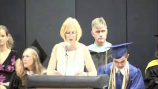 Baldwin Senior High Graduation June 22 2012  Video 5  Mrs OHagan [upl. by Tremain]