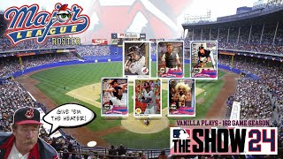 ⚾ VS Twins   Cardinals⚾  Cleveland Indians 90s 🔴LIVE Stream  MLB the Show 24 [upl. by Atinyl378]