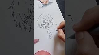 quotwhat nextquotTokyo ghul kaneki drawing shorts art kaneki viral [upl. by Ress]