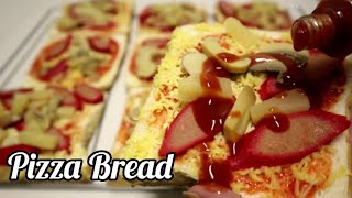 Pizza Bread  Toaster Oven Pizza Bread  Taste Buds PH [upl. by Phillipe]