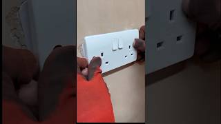 Light plug  Socket connection electricalcomponent youtubeshorts [upl. by Hornstein]