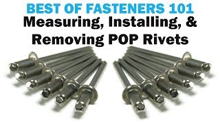 All About Blind POP Rivets  The Basics  Rivets 101 [upl. by Llenrub]