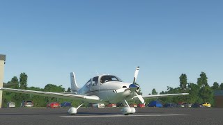 MSFS 2020  Cirrus SR22  Raleigh  Burlington [upl. by Jankell]