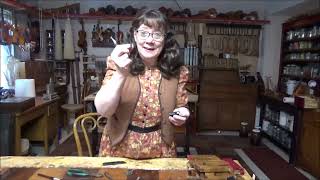 Violin Adventures 206 2 1800s Violin Repairs C Macomber Violin Maker [upl. by Terr549]