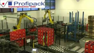 Stiegl Profipack Umpackanlage [upl. by Hgielrahc]