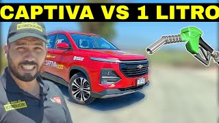 PRUEBA DE CONSUMO CHEVROLET CAPTIVA 2022 [upl. by Stillman82]