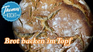 Brot backen mit Sauerteig  Thomas kocht [upl. by Hodess]