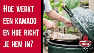 Hoe werkt een kamado en hoe richt je hem in BIG GREEN EGG [upl. by Bamby]