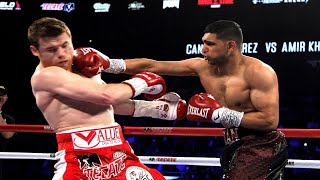 Saul Canelo Alvarez Mexico vs Amir Khan England  BOXING Fight Highlights [upl. by Anglo]