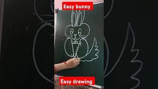 Easy bunny drawing trending ytshorts viralshort drawing from 3 [upl. by Nikolaus]