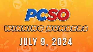 P49M Jackpot Ultra Lotto 658 2D 3D 6D Lotto 642 and Super Lotto 649  July 9 2024 [upl. by Yrian744]