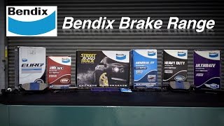 Bendix Range of Brake Pads [upl. by Aissak]