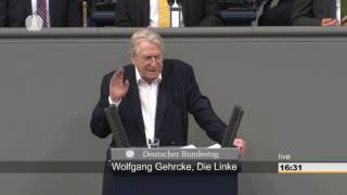 Wolfgang Gehrcke DIE LINKE Neuausrichtung deutscher Außenpolitik ist dringend erforderlich [upl. by Keil]