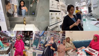 New Flat k Taps order ho gaye 😻  khala ko Unki favourite cheez dilayi  vlog [upl. by Dorine]