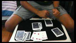 Awesome Poker Card Trick Si Stebbins Stack HD Ep1 [upl. by Zea]